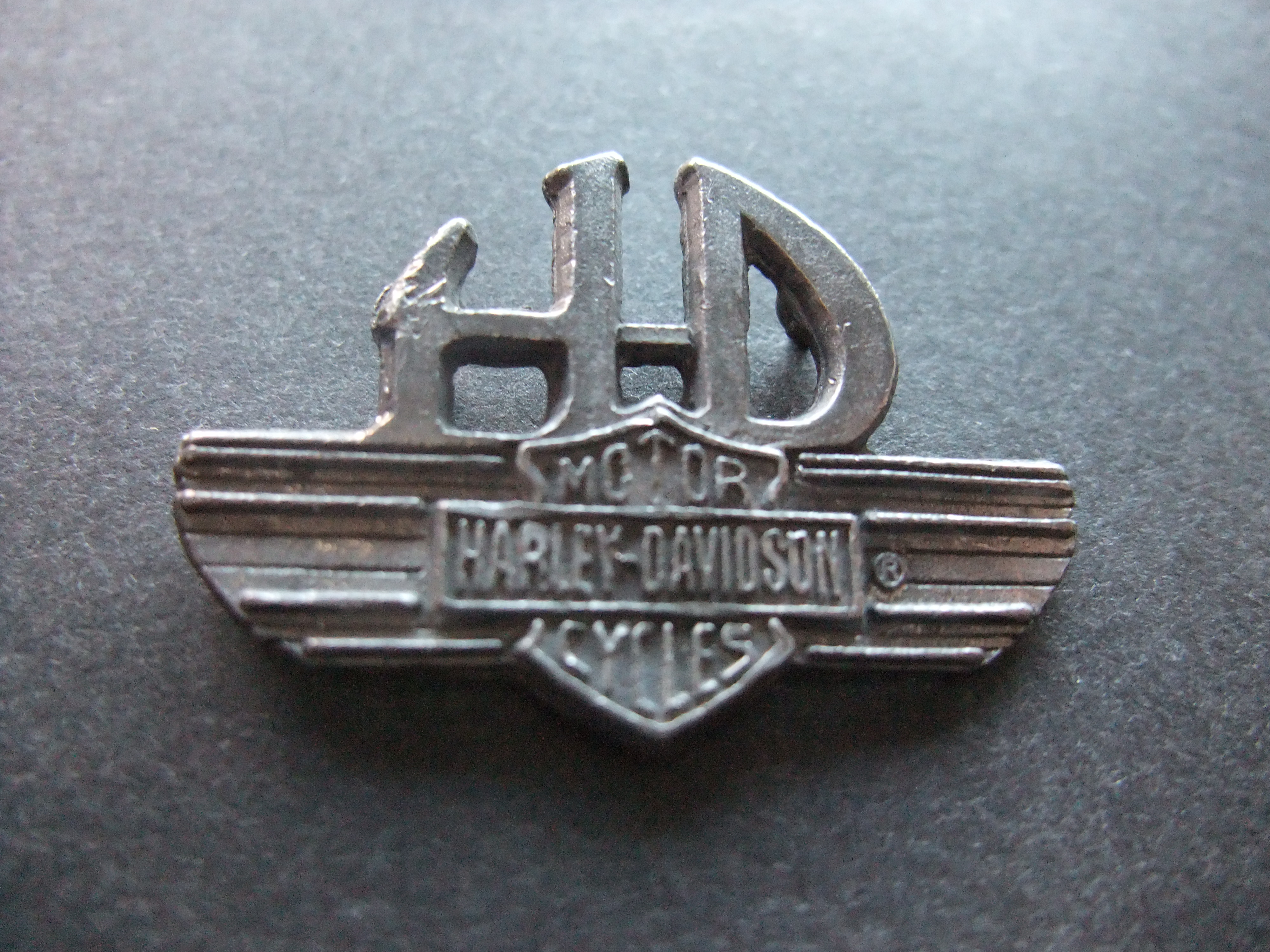 HD, Harley- Davidson zilverkleurige